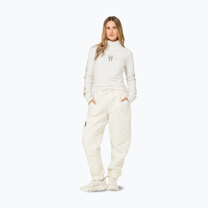 Dámský svetr Super.Natural Racing Team Roll Neck fresh white / w. pepper / various 2