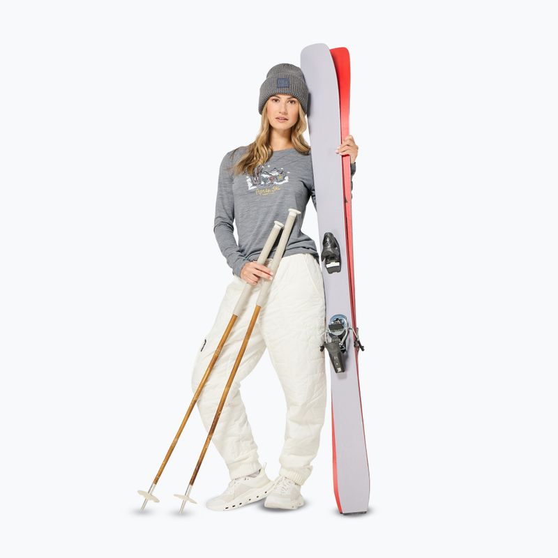 Dámské tričko Longsleeve super.natural Apres Ski cashmere grey melange/various 3