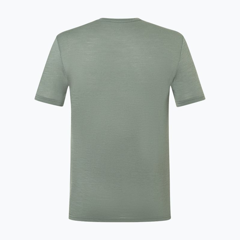 Pánské tričko na lezení Super.Natural Go Hiking Tee eucalyptus/various 5