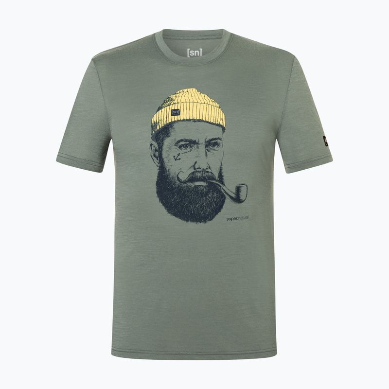 Pánské tričko na lezení Super.Natural Sailor Tee eucalyptus/blueberry/aspen gold 4
