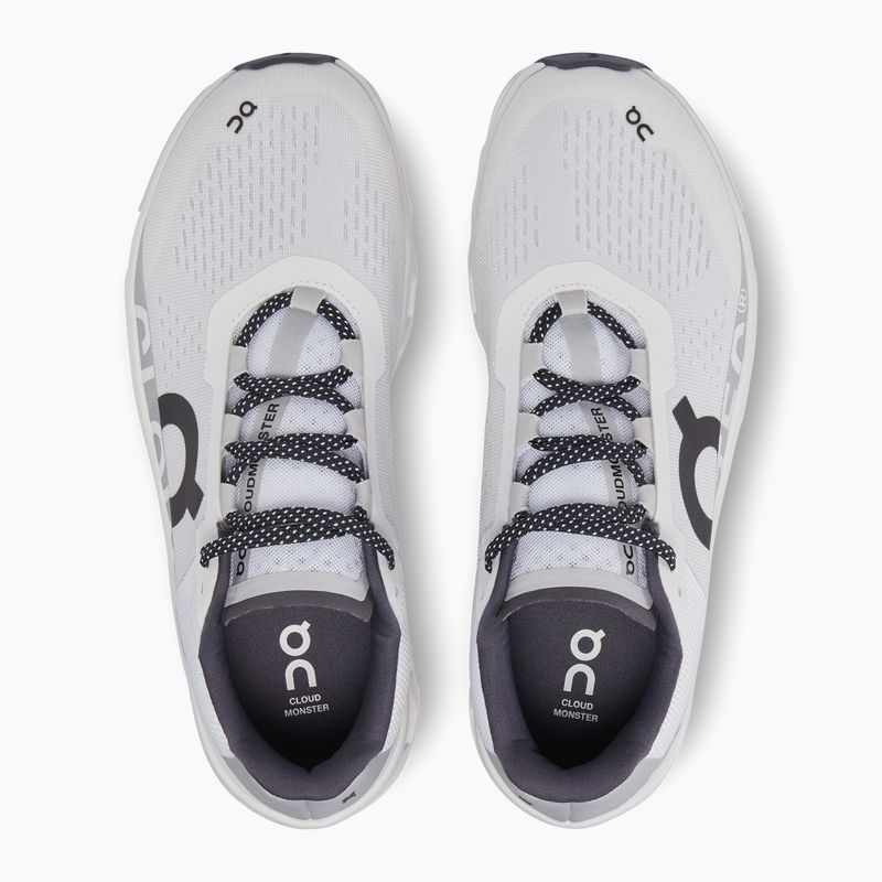Pánské běžecké boty On Running Cloudmonster allwhite 5