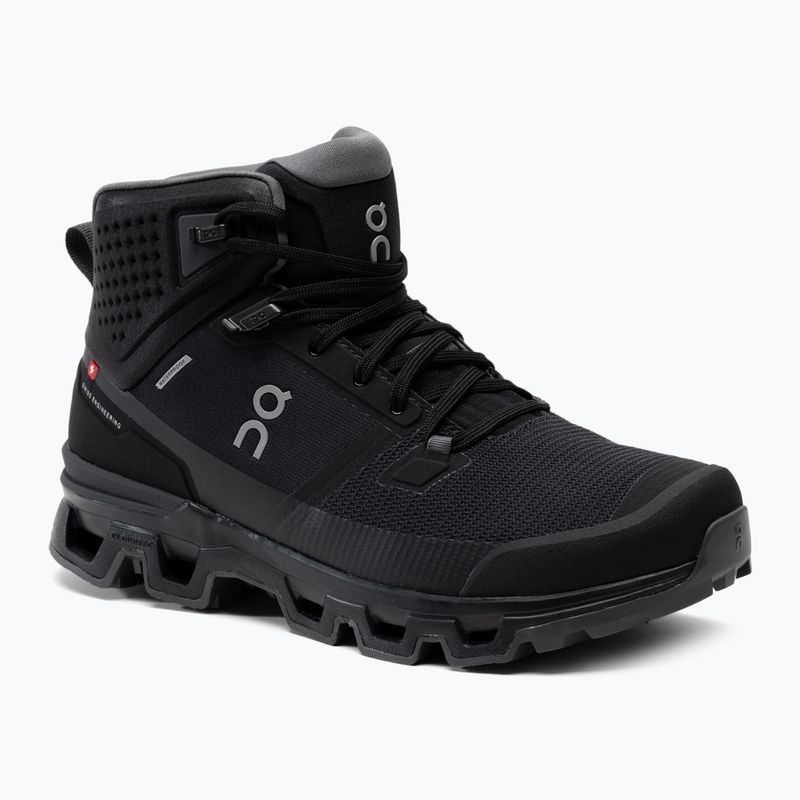 Pánská treková obuv ON Cloudrock 2 Waterproof black 6398613