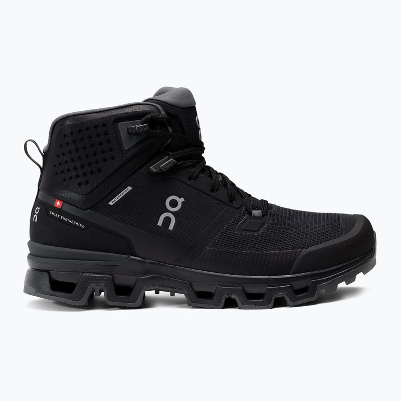 Pánská treková obuv ON Cloudrock 2 Waterproof black 6398613 2