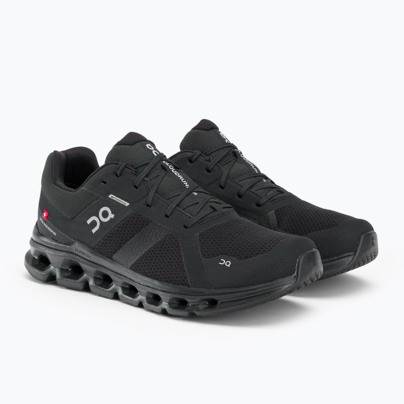 Pánské běžecké boty On Cloudrunner Waterproof černé 5298639 4