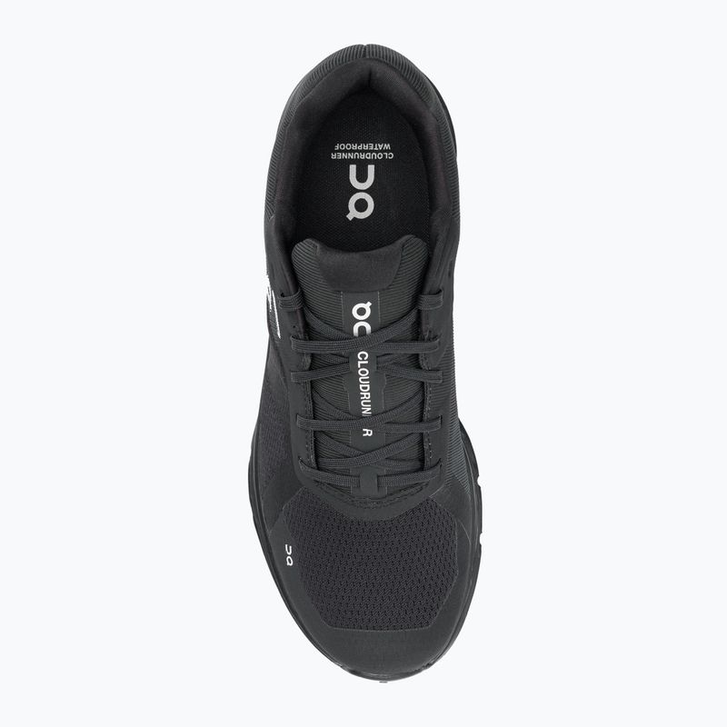 Pánské běžecké boty On Cloudrunner Waterproof černé 5298639 6