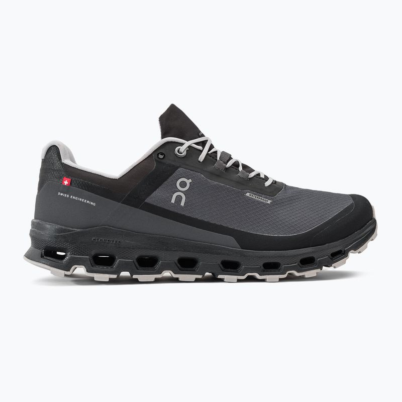 Pánská běžecká obuv ON Cloudvista Waterproof black 7498571 2