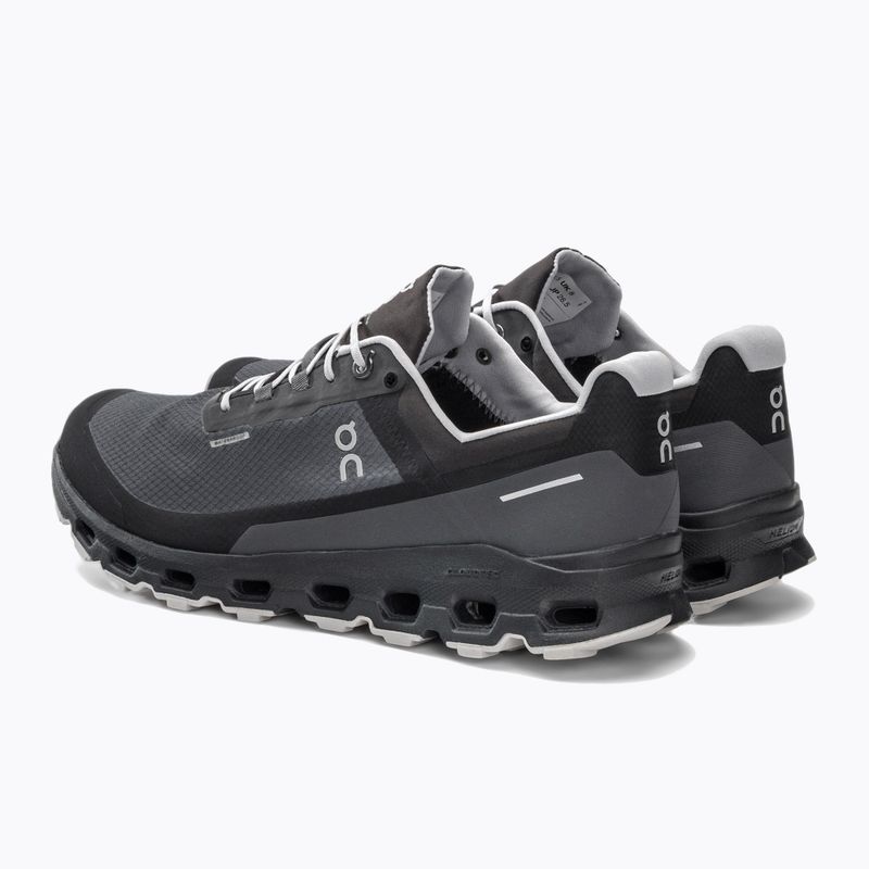 Pánská běžecká obuv ON Cloudvista Waterproof black 7498571 3