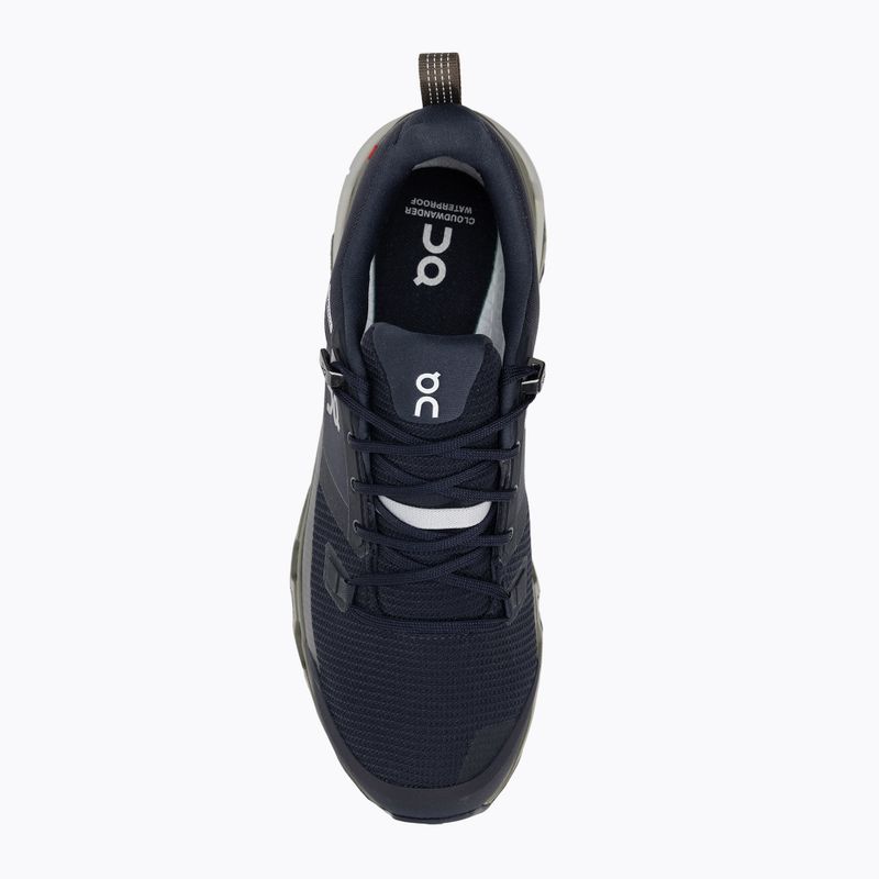 Pánské trekové boty On Cloudwander Waterproof black 7398604 6