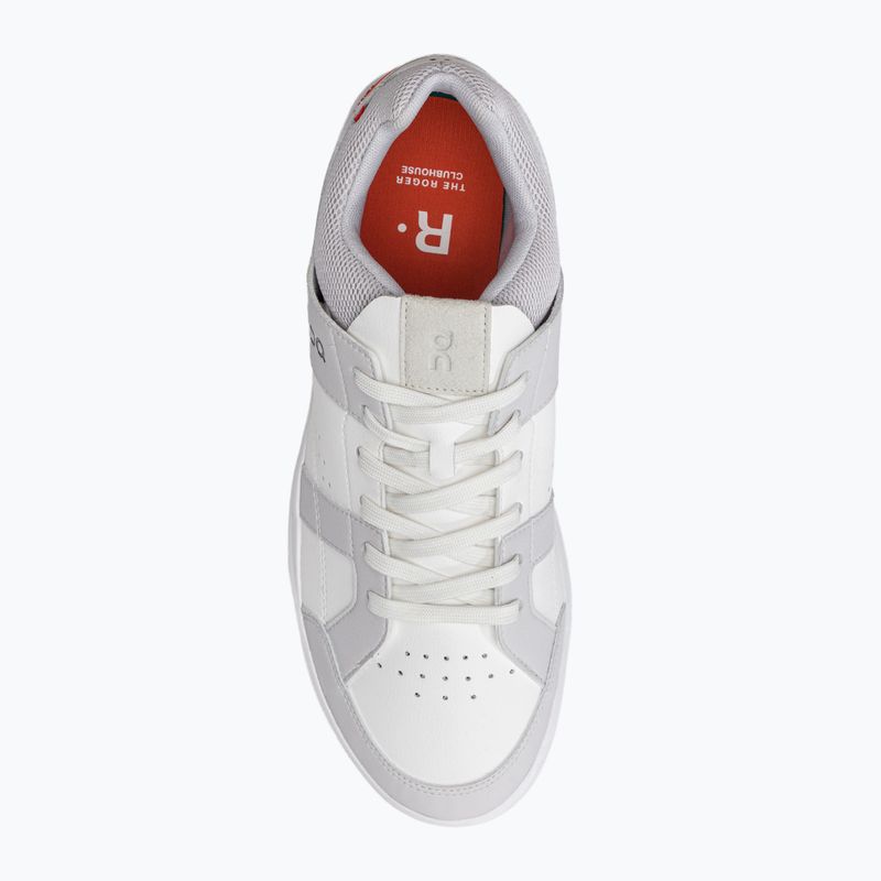Pánské tenisky ON The Roger Clubhouse Frost/Flame white 4898507 6