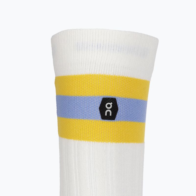 Pánské ponožky On Running Tennis white/mustard 3