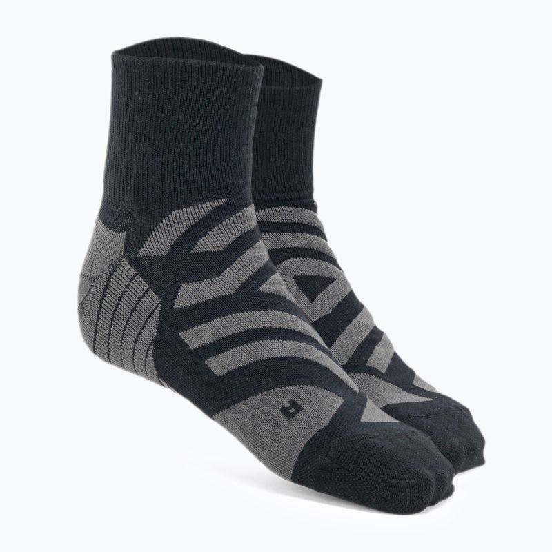 Pánské běžecké ponožky On Performance Mid black/shadow