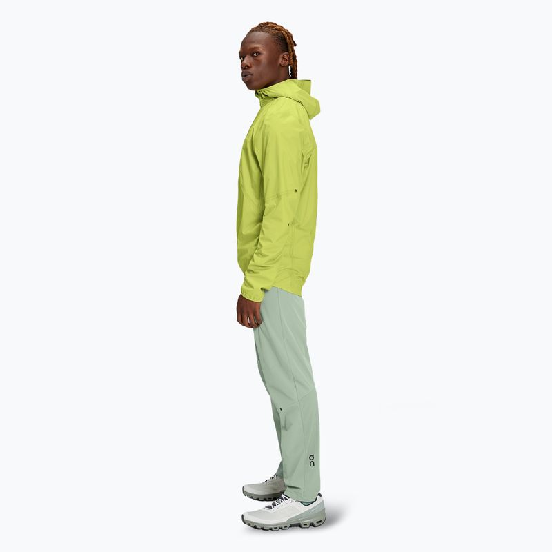 Pánská běžecká bunda On Running Waterproof Anorak zest 2