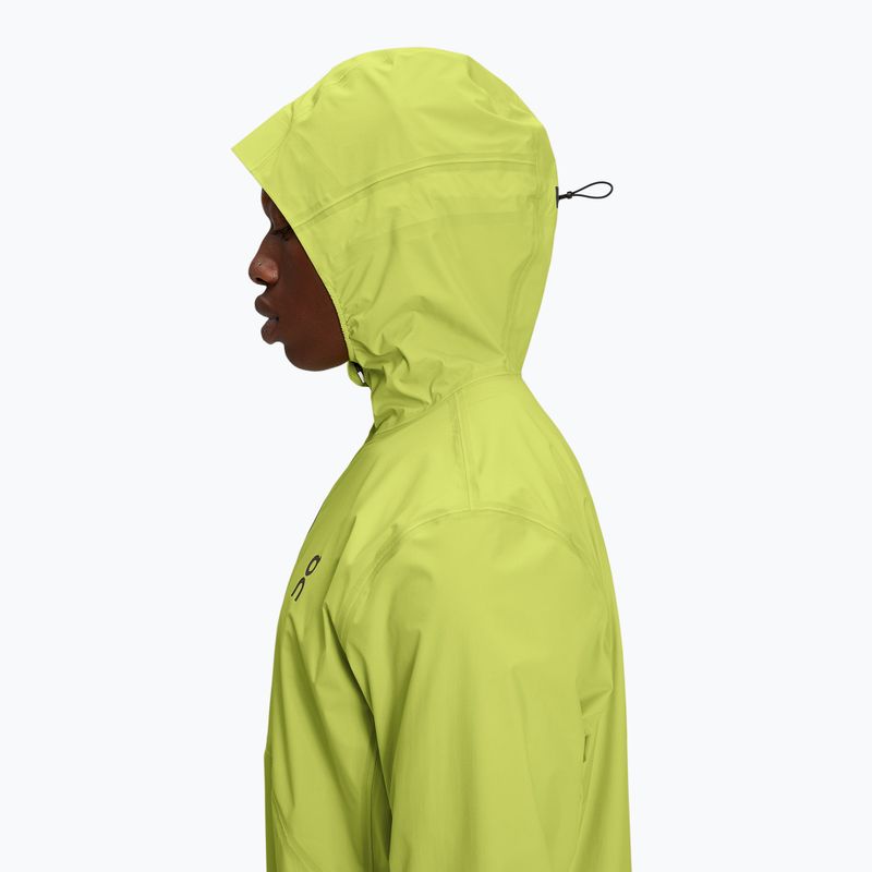Pánská běžecká bunda On Waterproof Anorak zest 4