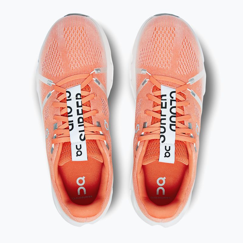 Pánské běžecké boty On Cloudsurfer flame/white 13