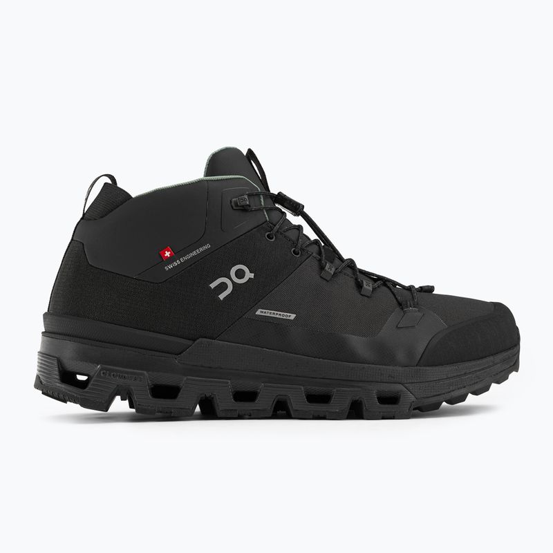 Pánská treková obuv On Cloudtrax Waterproof black 3MD10870553 2