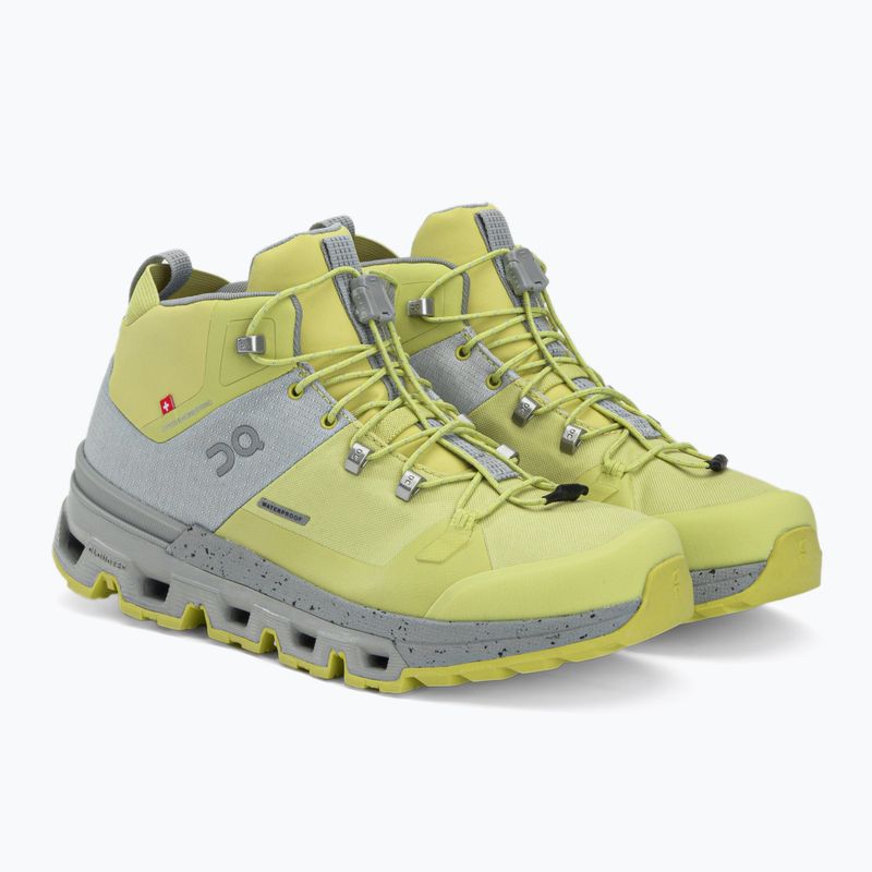 Dámská treková obuv On Cloudtrax Waterproof yellow 3WD10881099 4