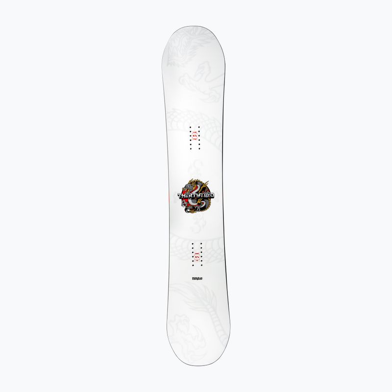 Pánský snowboard ThirtyTwo T32M Carbon white 2