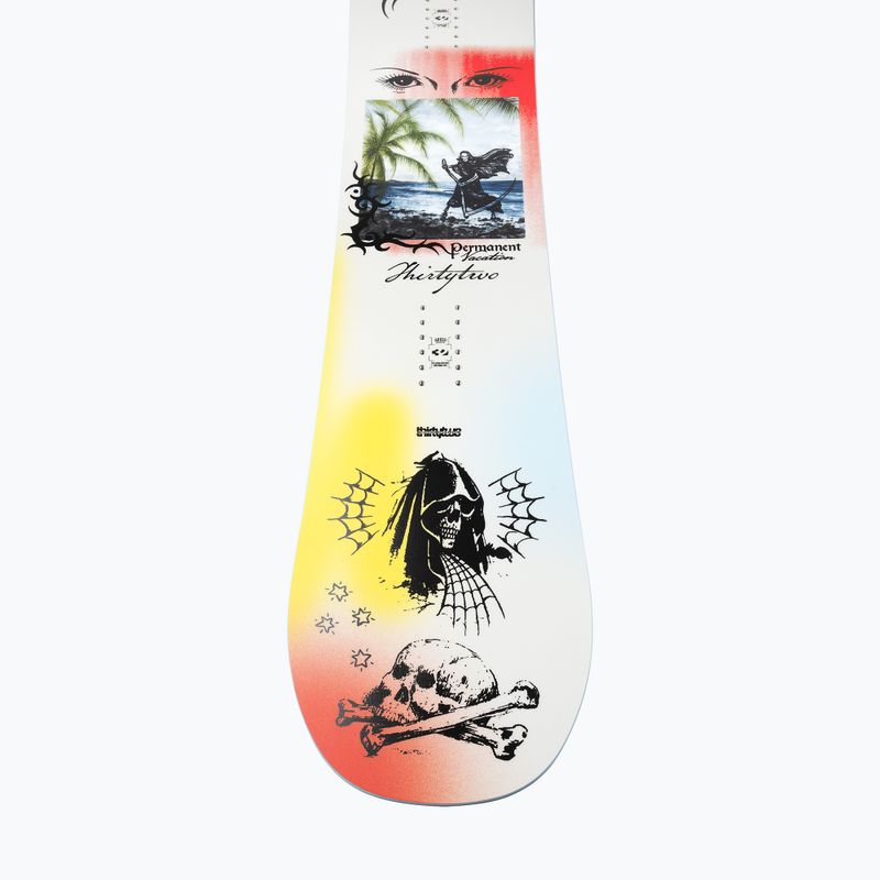 Pánský snowboard ThirtyTwo Permanent Vacation white 5
