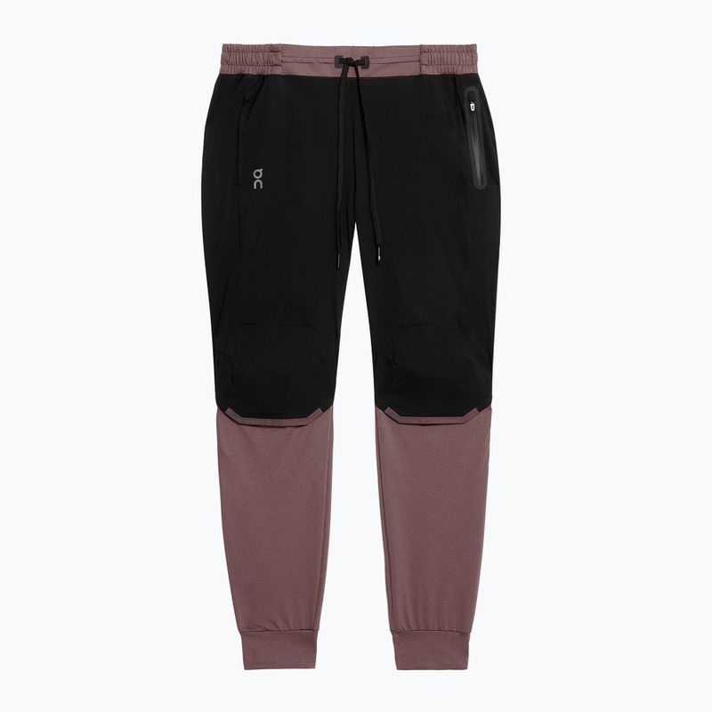 Dámské běžecké kalhoty On Running grape/black 6