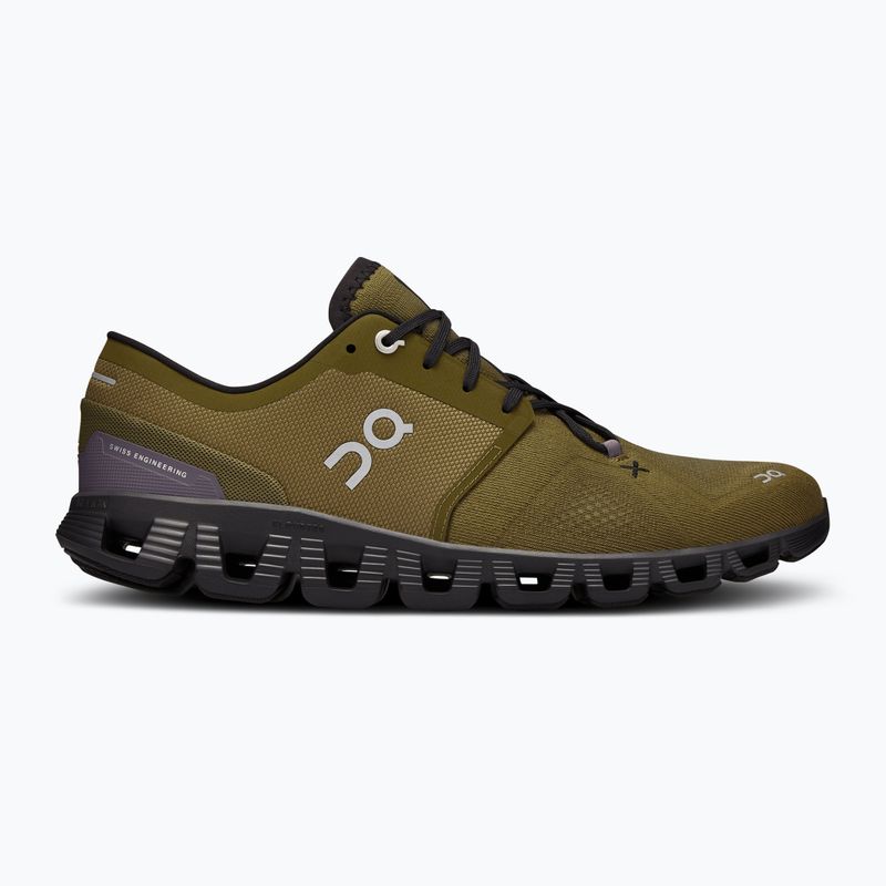 Pánské běžecké boty  On Running Cloud X 3 hunter/black 2