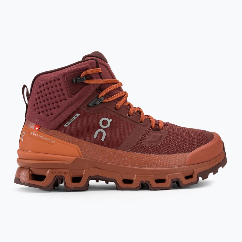 Dámské trekové boty On Running Cloudrock 2 Waterproof beet/auburn 2