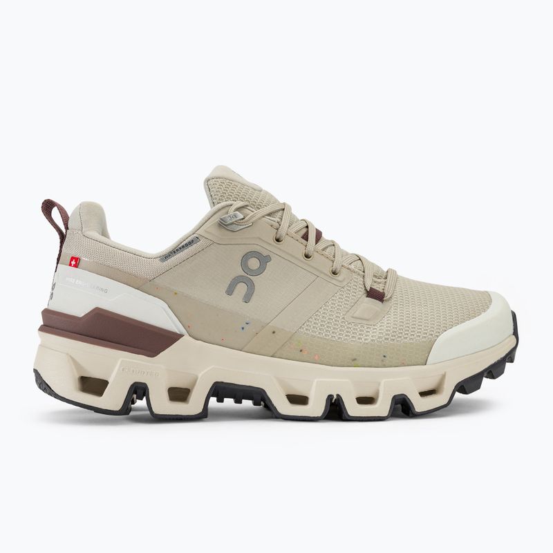 Dámské trekové boty On Running Cloudwander Waterproof sand/ivory 2