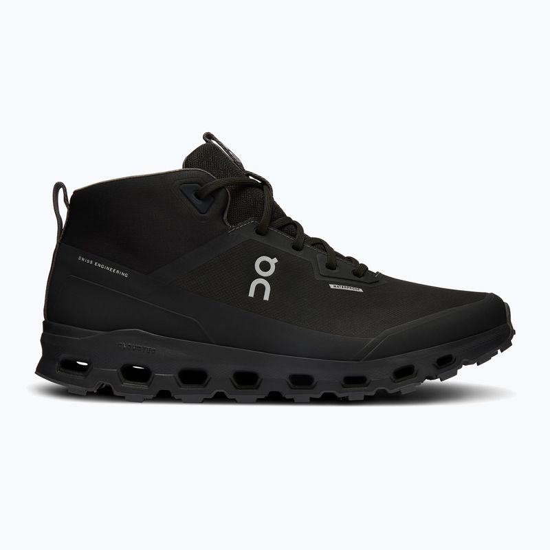 Pánské trekové boty On Cloudroam Waterproof black/eclipse 7