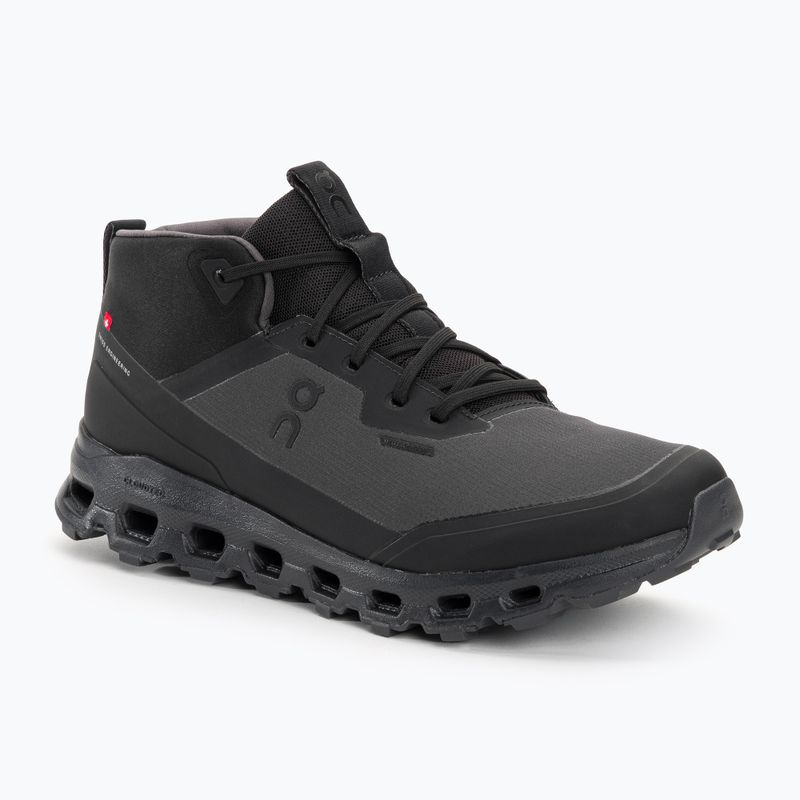 Pánské trekové boty On Cloudroam Waterproof black/eclipse