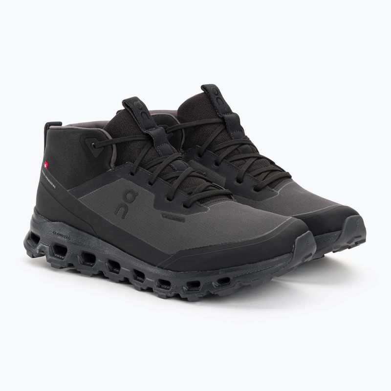 Pánské trekové boty On Cloudroam Waterproof black/eclipse 4