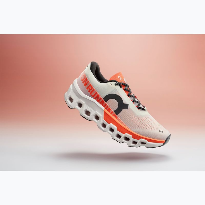 Dámské běžecké boty  On Running Cloudmonster 2 undyed/flame 8