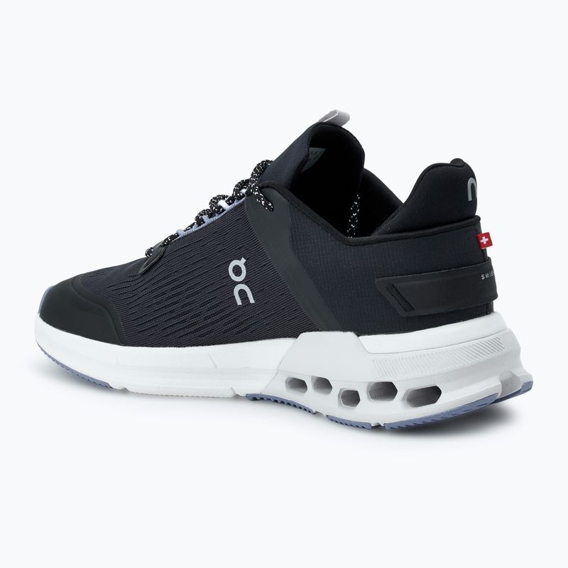 Dámské běžecké boty On Running Cloudnova Flux undyed black/feather 3