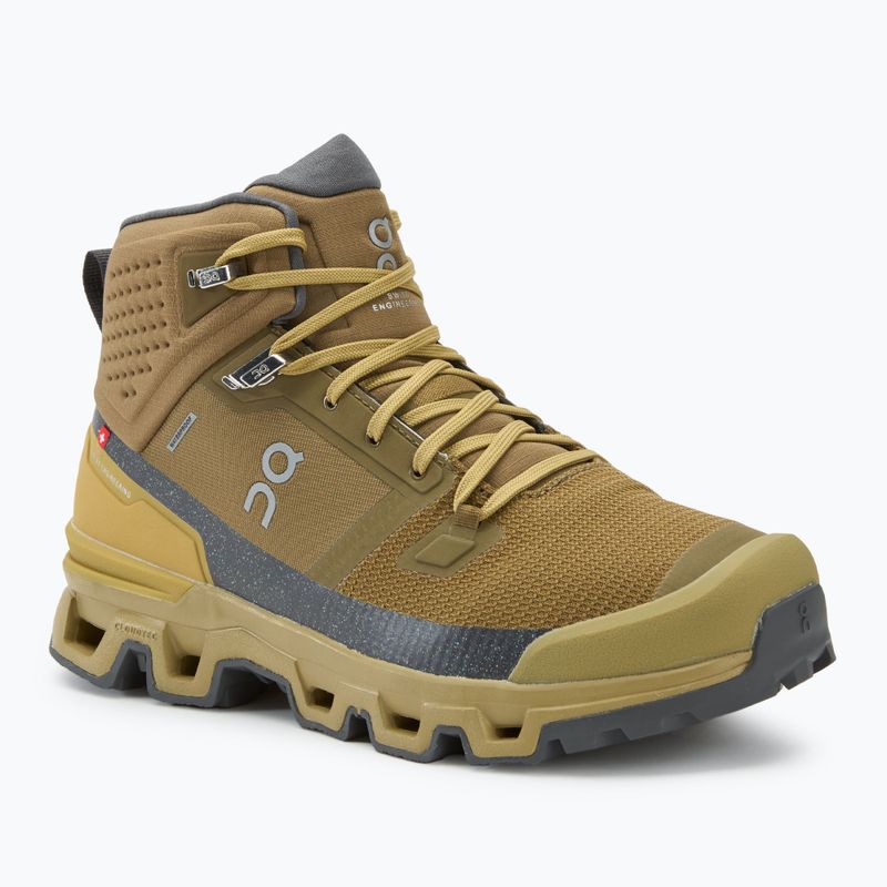 Pánská treková obuv On Cloudrock 2 Waterproof hunter/safari