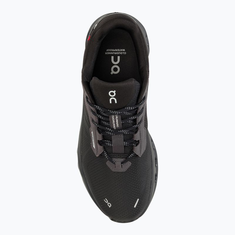 Pánské běžecké boty  On Cloudrunner 2 Waterproof magnet/black 5