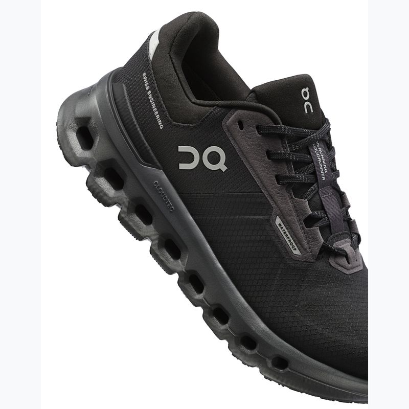 Dámské běžecké boty  On Cloudrunner 2 Waterproof magnet/black 15
