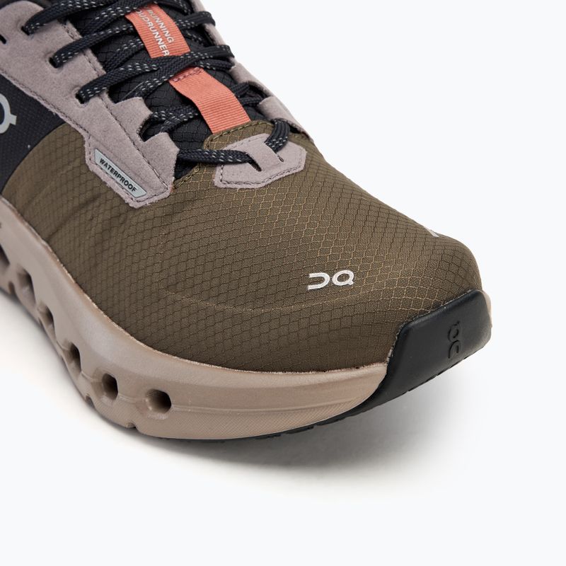 Dámské běžecké boty  On Cloudrunner 2 Waterproof olive/mahogany 7