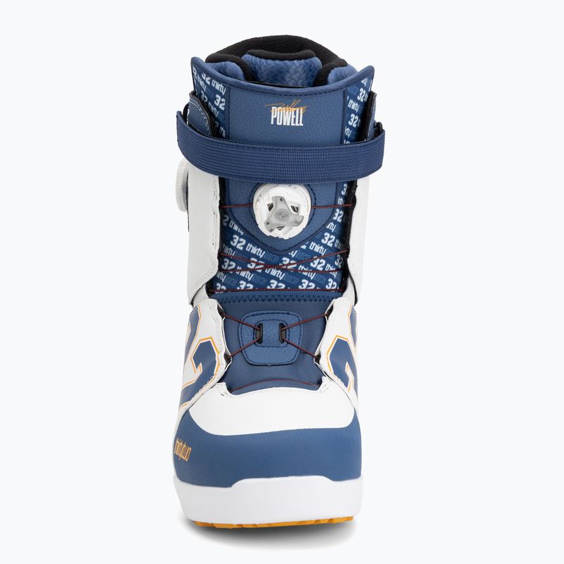 Pánské snowboardové boty ThirtyTwo Lashed Double Boa Zeb ʼ25 navy/white 3