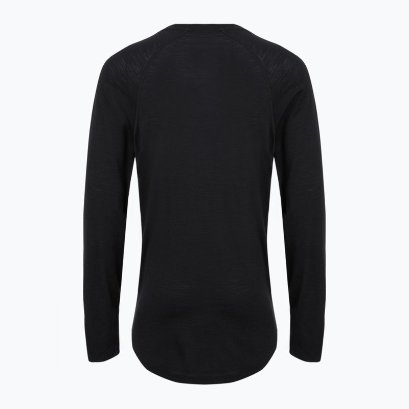 Pánské termoaktivní tričko Longsleeve ThirtyTwo Ridelite Merino black/black 2