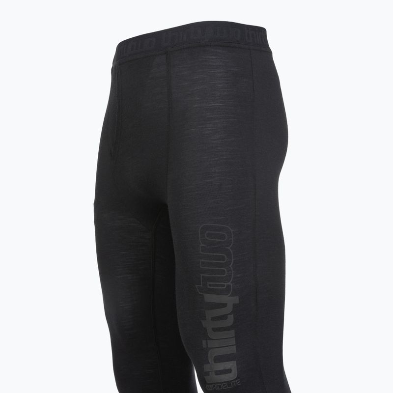 Pánské termoaktivní kalhoty ThirtyTwo Ridelite Merino black/black 4