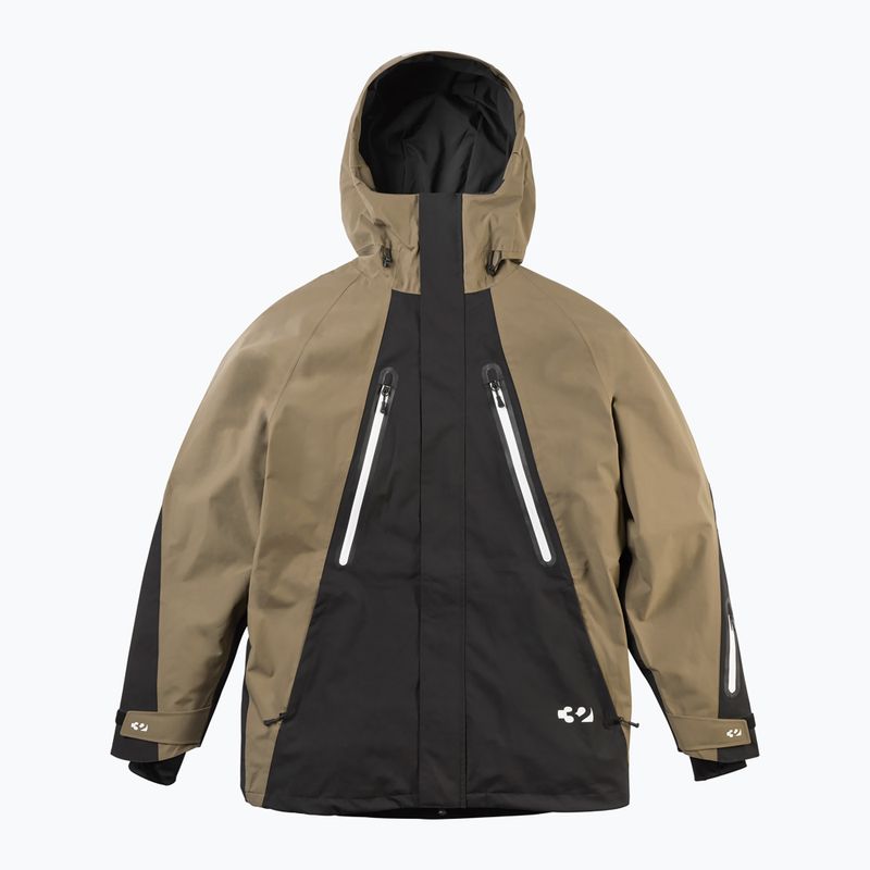 Pánská snowboardová bunda ThirtyTwo Deep Creek Parka tobacco 6