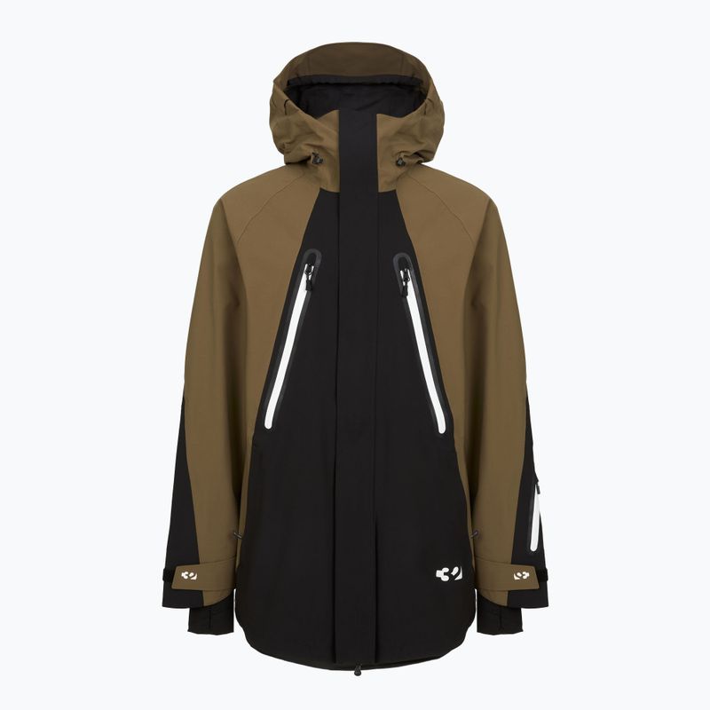 Pánská snowboardová bunda ThirtyTwo Deep Creek Parka tobacco