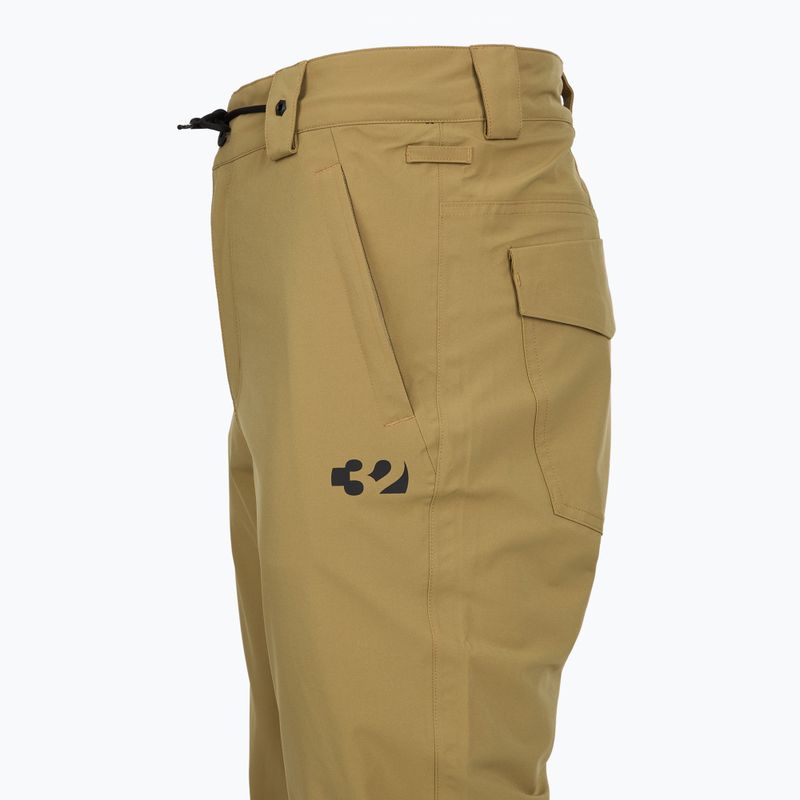 Pánské snowboardové kalhoty ThirtyTwo Wooderson khaki 3