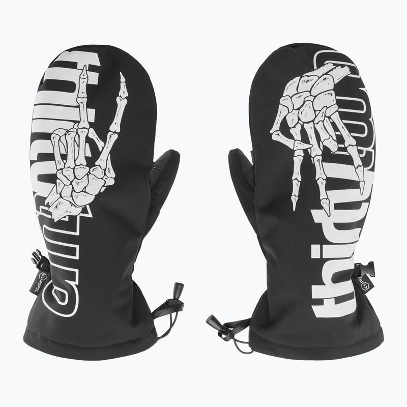 Pánské snowboardové rukavice ThirtyTwo Corp Mitt black/white