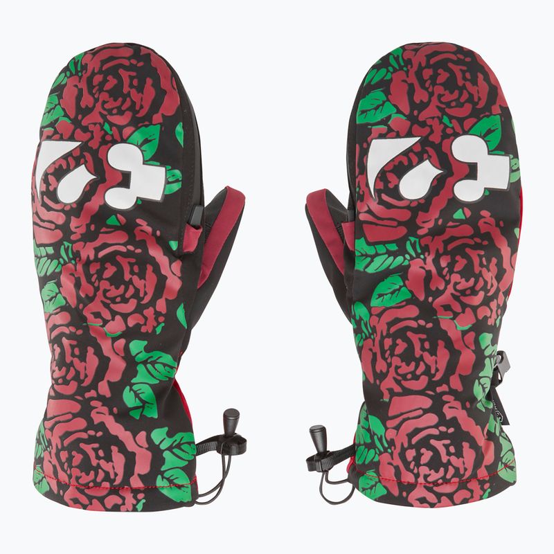 Dámské snowboardové palčáky ThirtyTwo Corp Mitt red/black