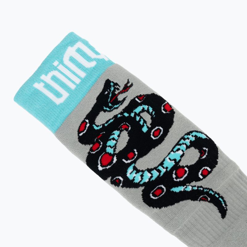 Pánské snowboardové ponožky ThirtyTwo TM Coolmax grey/red 4