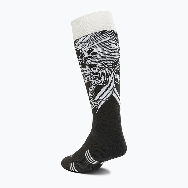 Pánské snowboardové ponožky ThirtyTwo 32 Merino black/white 2