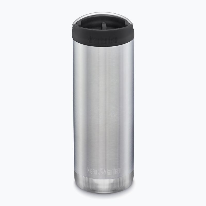 Termohrnek Klean Kanteen TKWide Cafe Cap 473 ml brushed stainless
