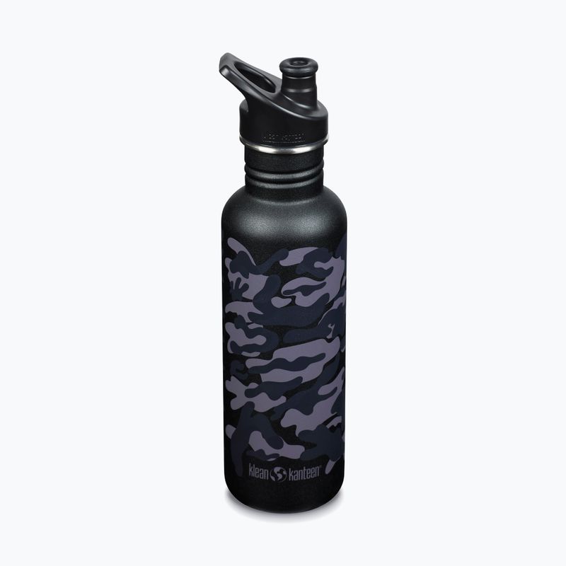 Cestovní láhev Klean Kanteen Classic black camo