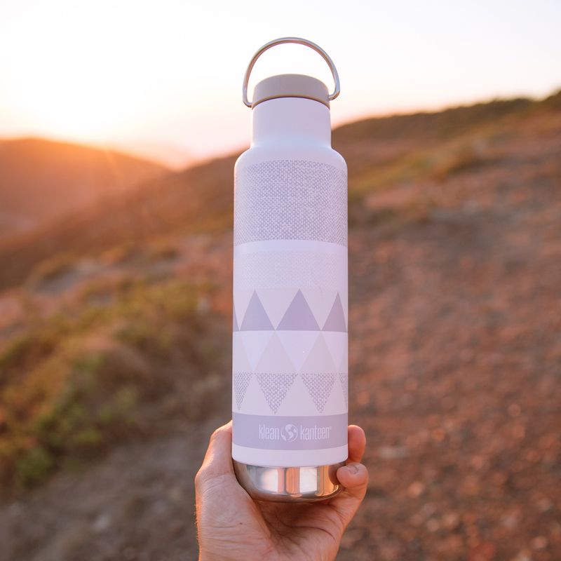 Cestovní láhev Klean Kanteen Classic VI salt flats 8