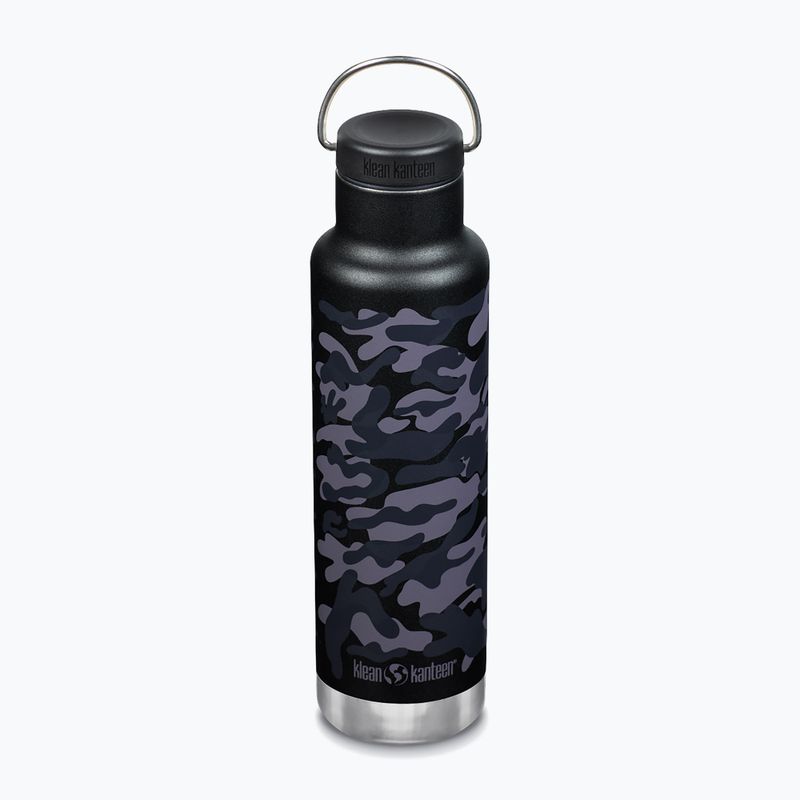 Cestovní láhev Klean Kanteen Classic VI black camo