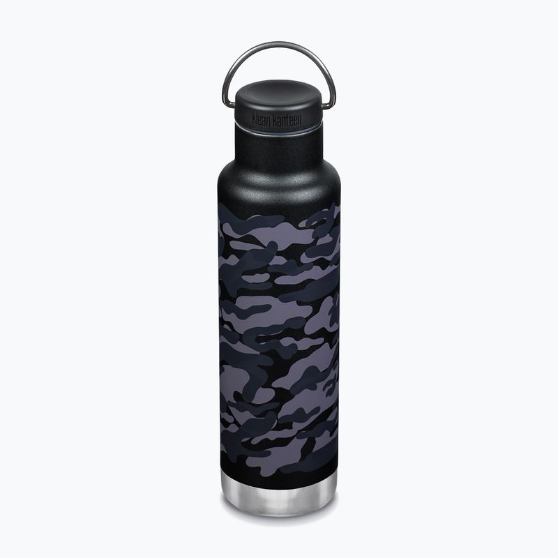 Cestovní láhev Klean Kanteen Classic VI black camo 2